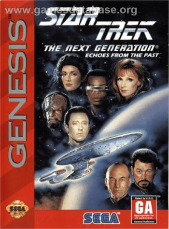 Cover Star Trek - The Next Generation for Genesis - Mega Drive